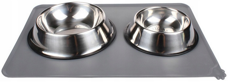 Mata Pod Miskę Dla Psa Kota Wodoodporna Antypoślizgowa Silikonowa Pod Miski