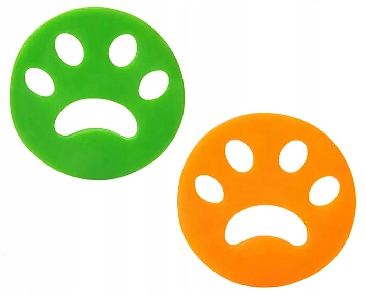 Czyścik Do Usuwania Sierści Zwierząt Domowych 2szt Silikonowy Do Prania