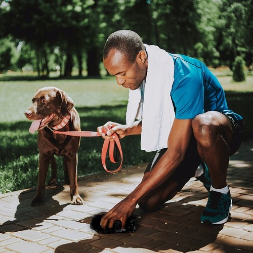 Woreczki Worki Na Psie Odchody Dla Psa Na Kupy Grube Mocne X1000 szt + Etui
