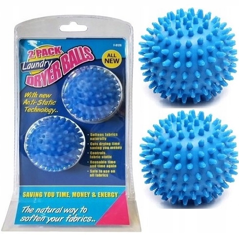 Piłki Piłeczki Do Pralki Prania Suszenia Pcv 4 szt Zmiękczające Kulki