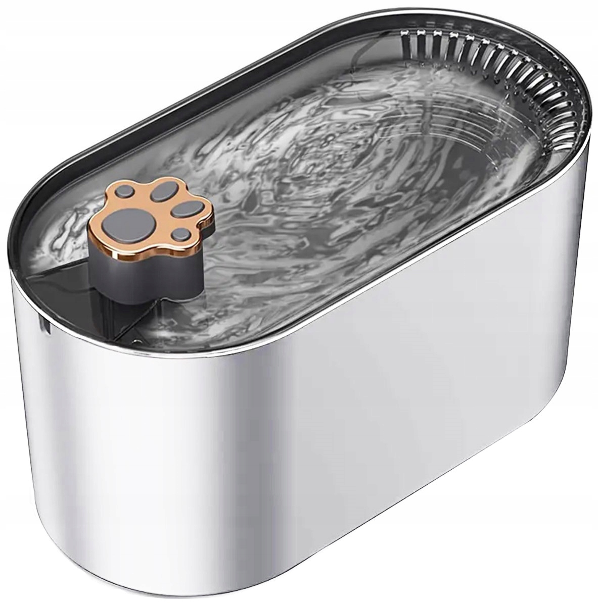 Fontanna Poidełko Dla Kota Psa Miska Automatyczne Poidło + Filtr Cicha Led