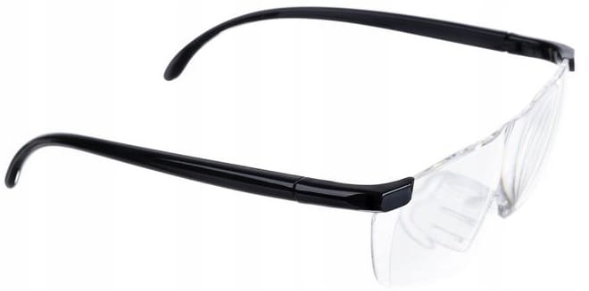 Lupa Okulary Powiększające O 160% Zoom Optyczne + Etui Pokrowiec