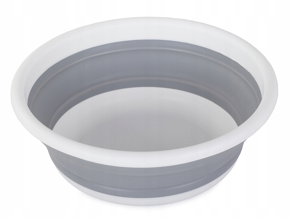 Miska Składana Silikonowa Uniwersalna Okrągła Kosz Na Pranie Bieliznę 9l