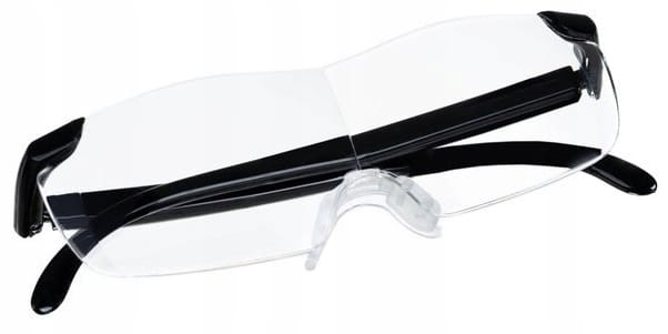 Lupa Okulary Powiększające O 160% Zoom Optyczne + Etui Pokrowiec