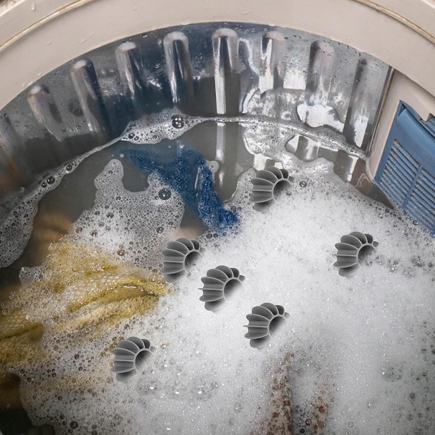 Kule Do Prania Pralki Sierść Włosy Kulki Piorące 5 Sztuk Zmiękczające