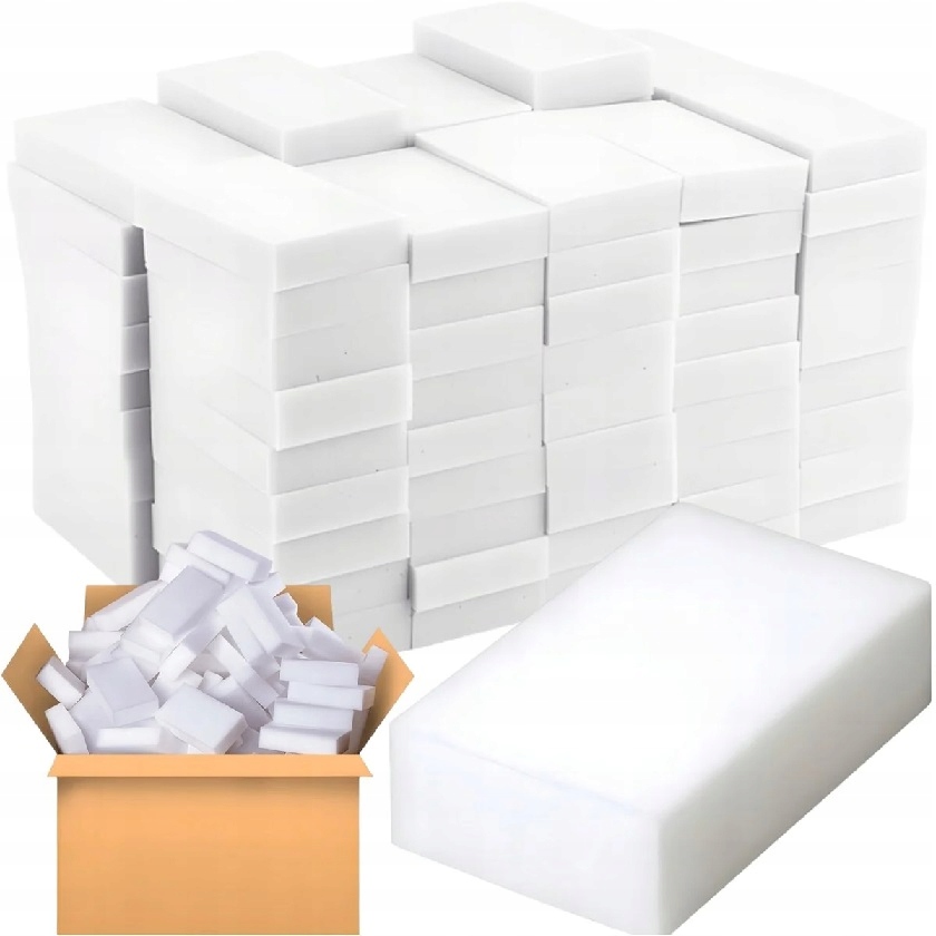 Magiczna Gąbka Gruba Mocna Twarda Magiczne Gąbki Do Czyszczenia 100 Sztuk