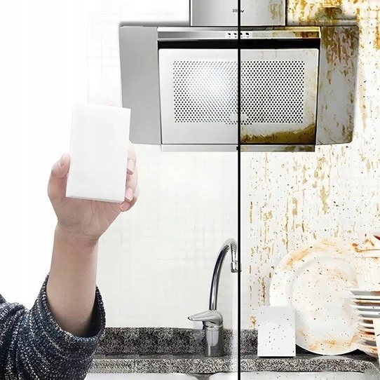 Magiczna Gąbka Gruba Mocna Twarda Magiczne Gąbki Do Czyszczenia 100 Sztuk