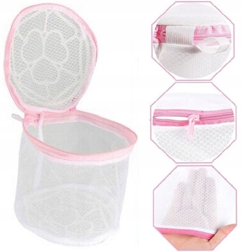 Worek Koszyk Do Prania Staników Biustonoszy Na Zamek Kosz Bielizny Stanika