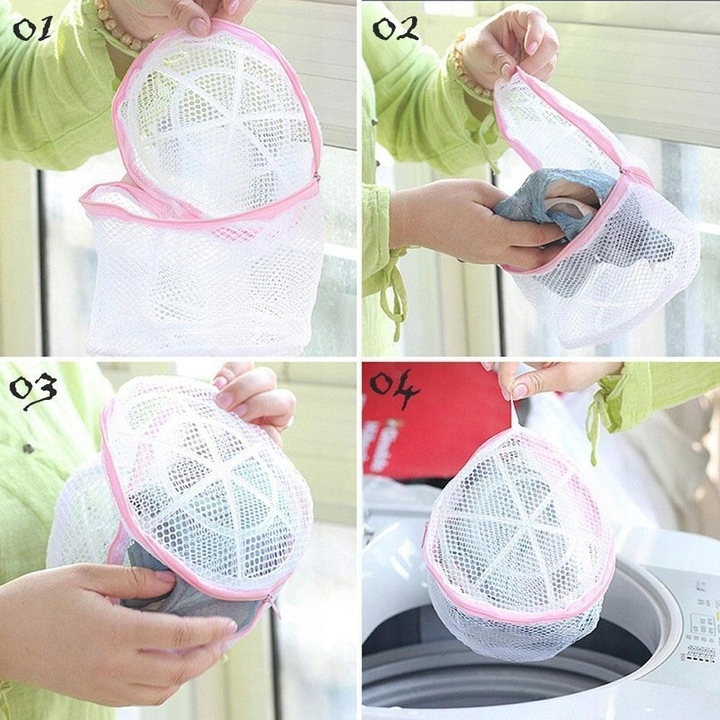 Worek Koszyk Do Prania Staników Biustonoszy Na Zamek Kosz Bielizny Stanika