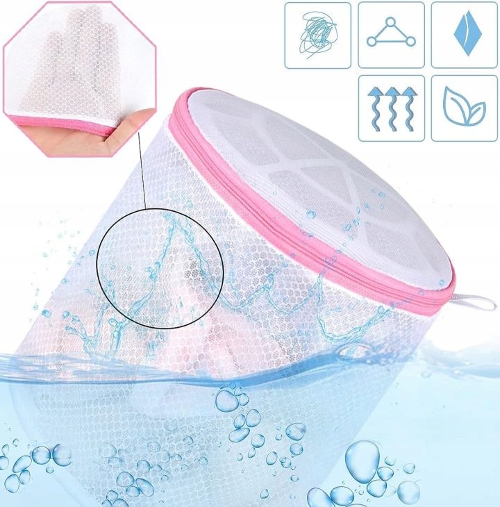 Worek Koszyk Do Prania Staników Biustonoszy Na Zamek Kosz Bielizny Stanika