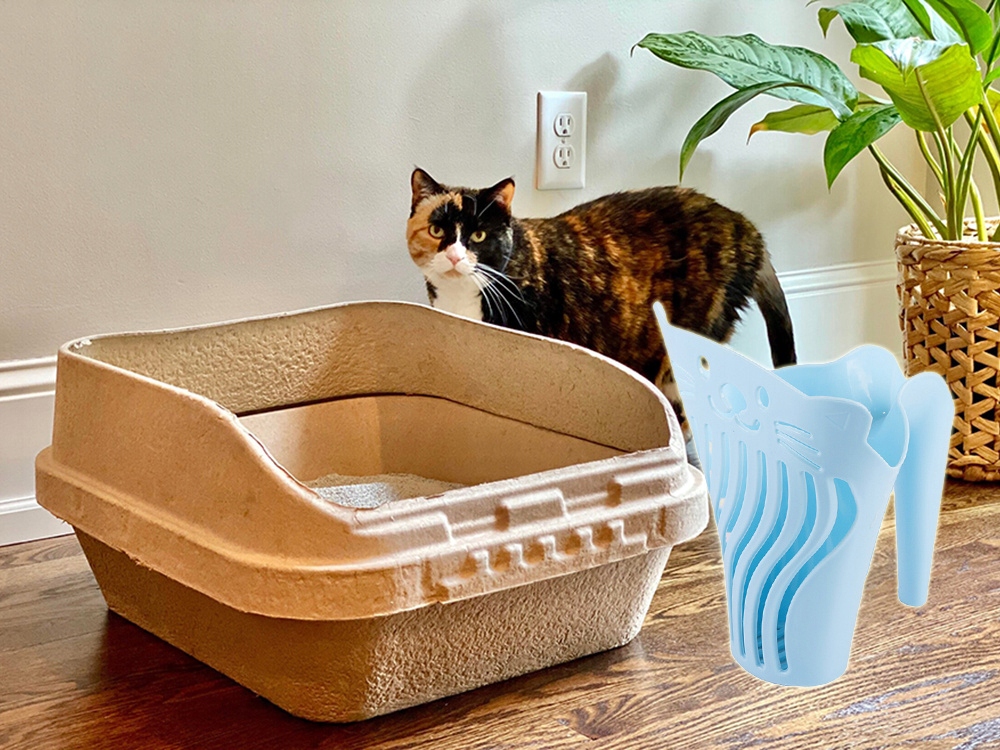 Łopatka Szufelka Do Żwirek Kuweta Dla Kota Duża