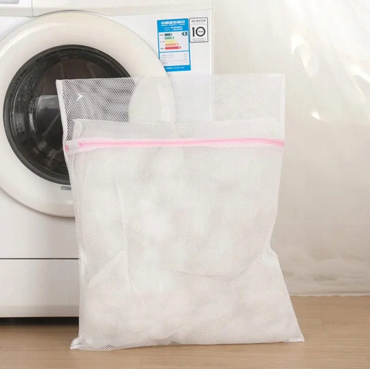Zestaw Worków Do Prania Odzieży Bielizny Worki Worek Siatka 4 Sztuki