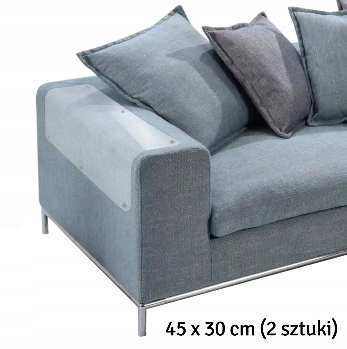 2x Naklejka Folia Ochronna Przeciw Drapaniu Na Meble Kanapę Drapak Dla Kota