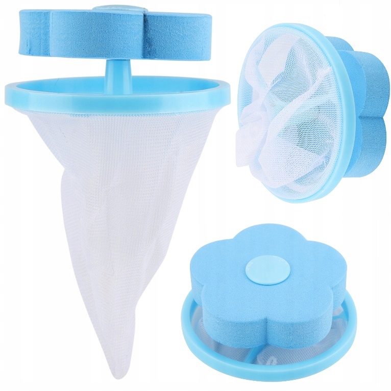 Siatka Sitko Do Prania Wyłapująca Włosy Sierść Kłaczki Filtr Do Pralki