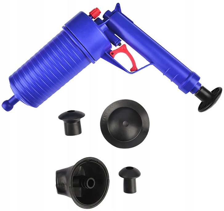 Mocny Udrażniacz Przepychacz Rur Wc Zlewu Sanitarny Pistolet Do Udrażniania