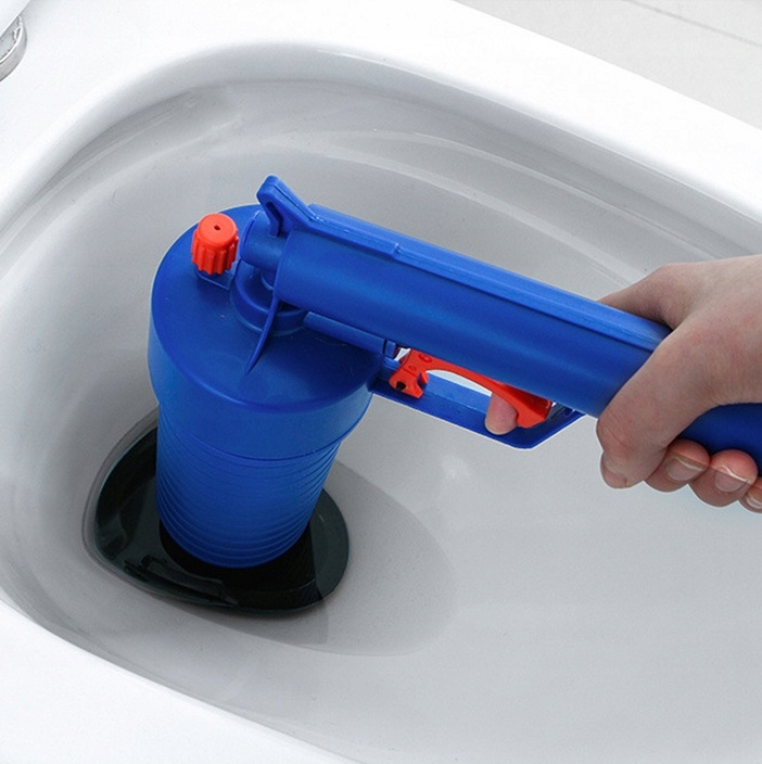 Mocny Udrażniacz Przepychacz Rur Wc Zlewu Sanitarny Pistolet Do Udrażniania