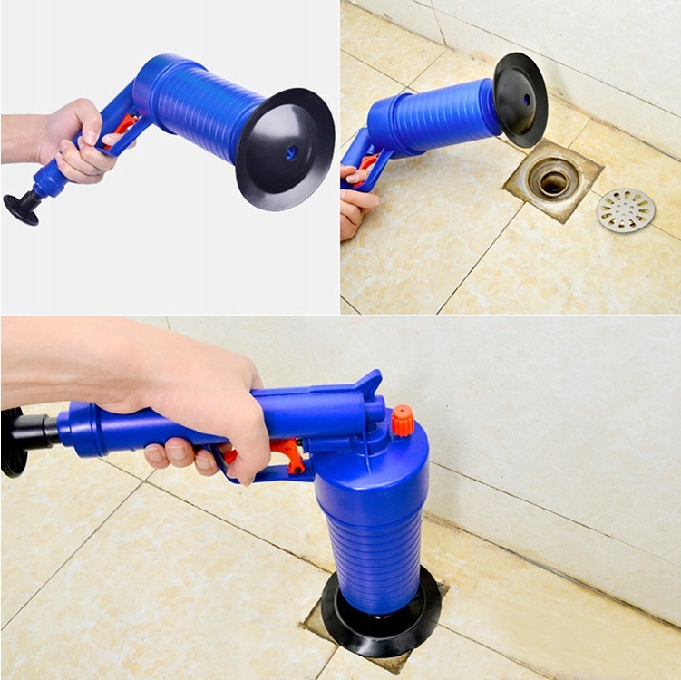 Mocny Udrażniacz Przepychacz Rur Wc Zlewu Sanitarny Pistolet Do Udrażniania