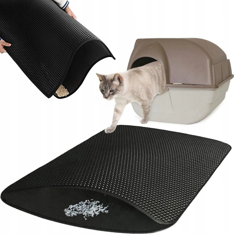 Mata Wycieraczka Pod Kuwetę Dla Kota Na Żwirek Czysta Podłoga Xxl