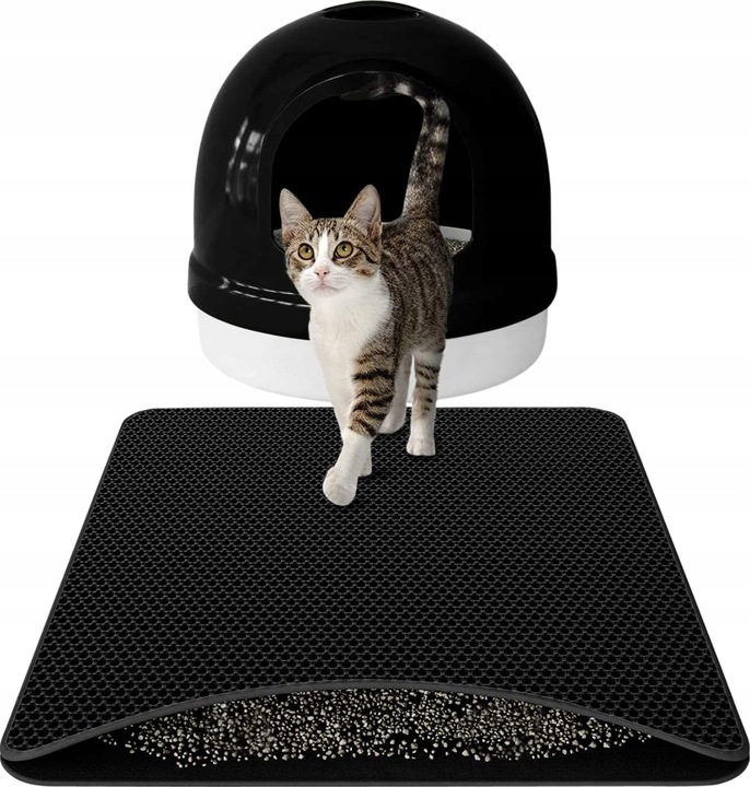 Mata Wycieraczka Pod Kuwetę Dla Kota Na Żwirek Czysta Podłoga Xxl