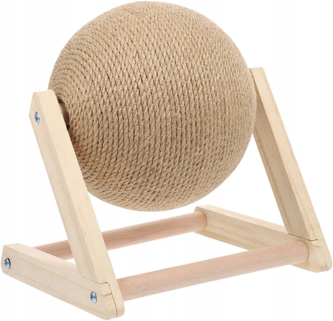 Drapak Stabilny Dla Kota Kula Sizal Do Drapania Zabawka Ruchoma Piłka