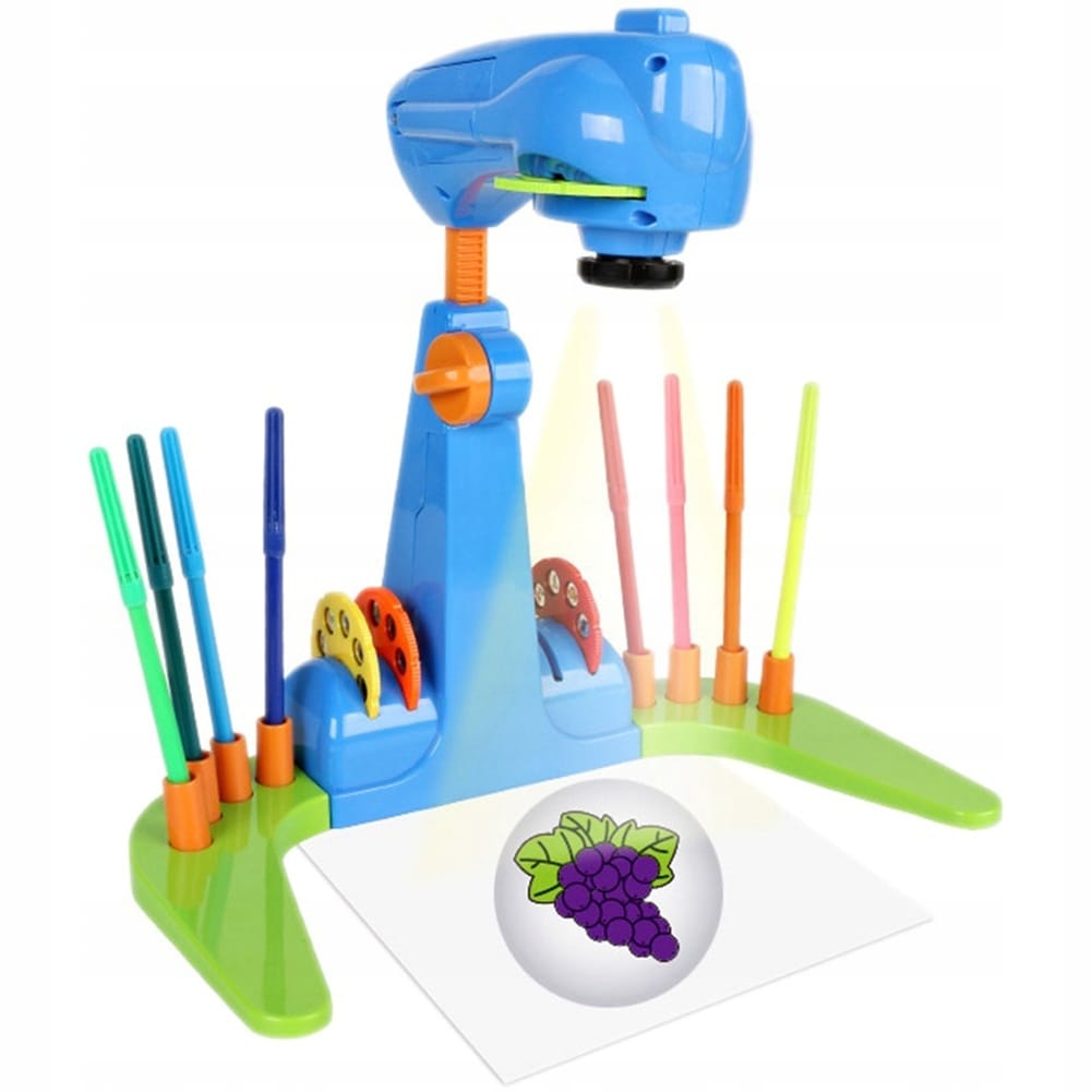 Projektor Rzutnik Do Nauki Rysowania Malowania Ze Slajdami 32 Slajdy Mazaki