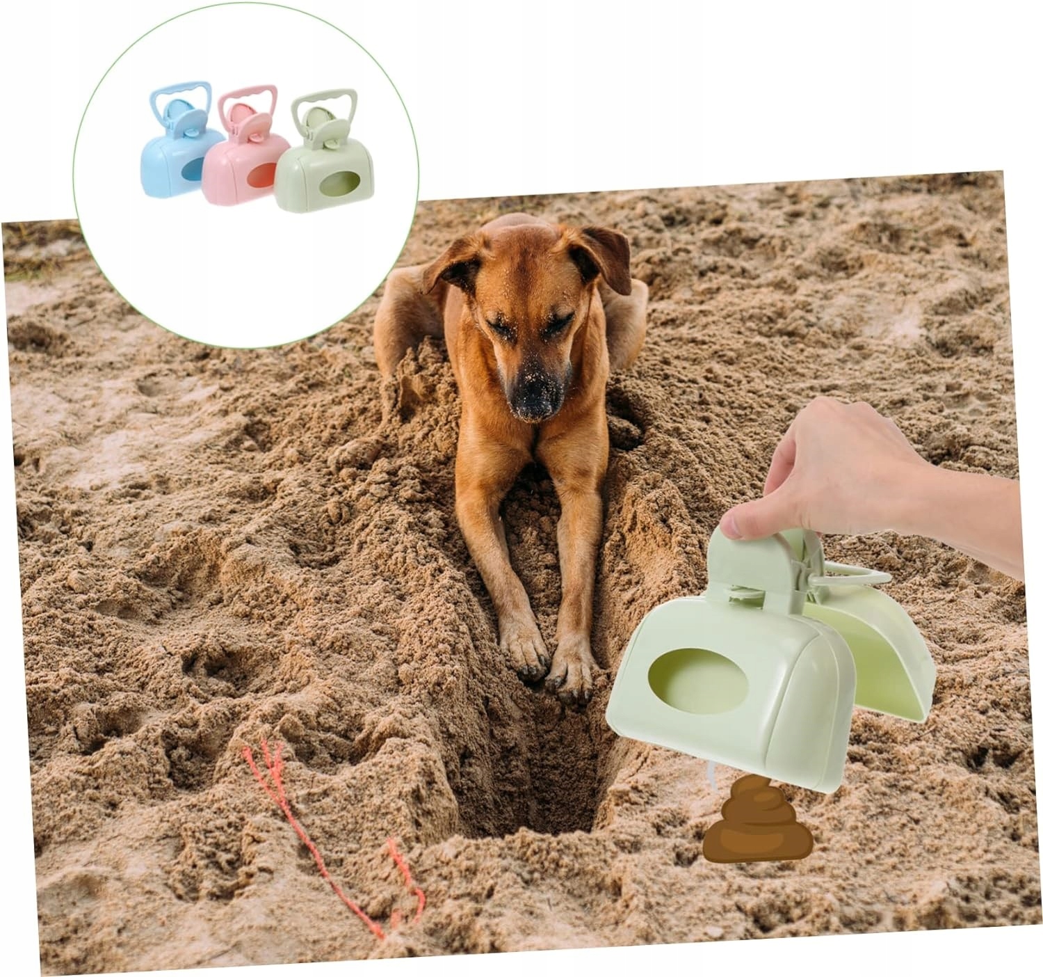 Zbieracz Psich Odchodów Kupozbieracz Łopatka Chwytak Na Odchody Kupy Psa