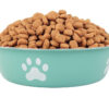 Miska Dla Psa Kota Metalowa Antypoślizgowa Miseczka Łapka Guma Łapki 400ml