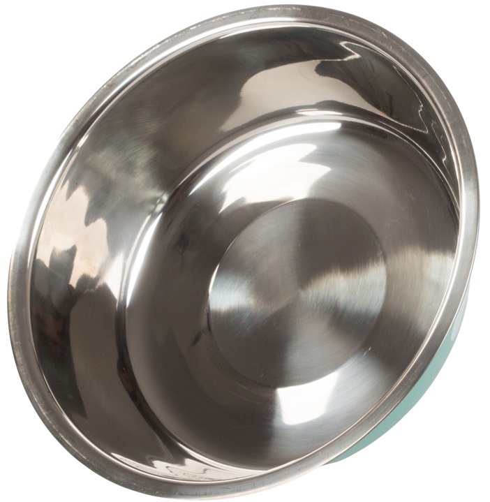 Miska Dla Psa Kota Metalowa Antypoślizgowa Miseczka Łapka Guma Łapki 400ml