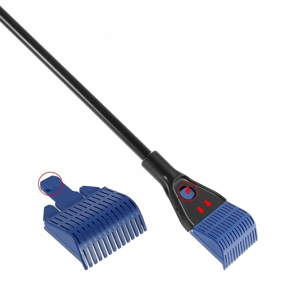 5w1 Zestaw Narzędzi Do Czyszczenia Akwarium Siatka Czyścik Szczypce Grabie