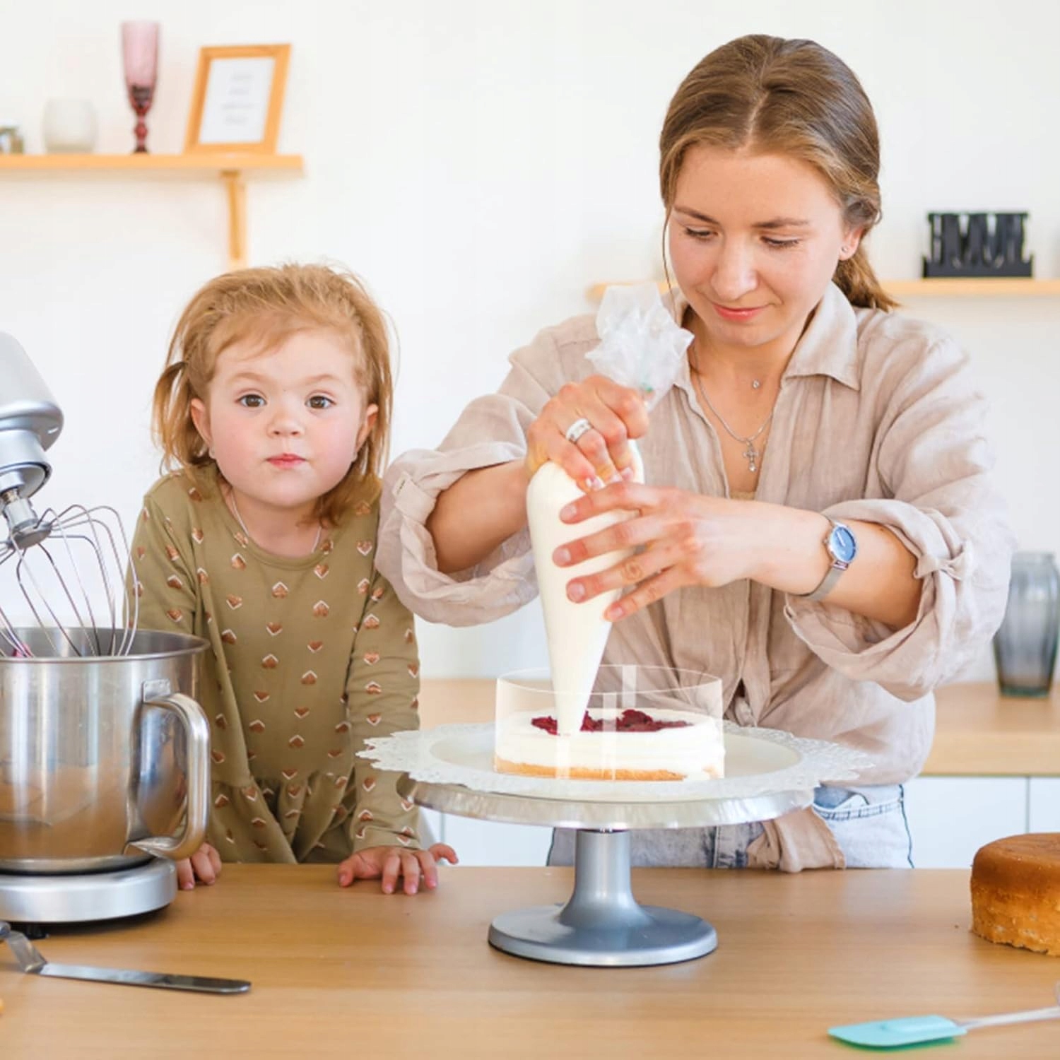 Gruba Folia Rantowa Cukiernicza Owijka Rant Do Tortu Ciasta H=20cm X 10m