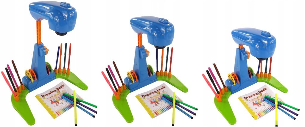 Projektor Rzutnik Do Nauki Rysowania Malowania Ze Slajdami 32 Slajdy Mazaki