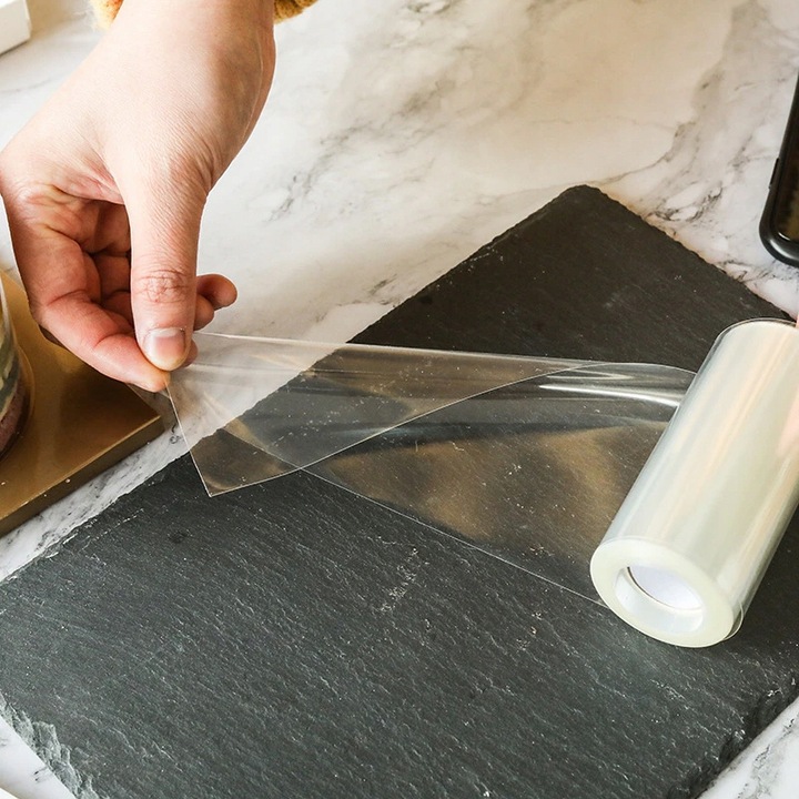 Gruba Folia Rantowa Cukiernicza Owijka Rant Do Tortu Ciasta H=20cm X 10m