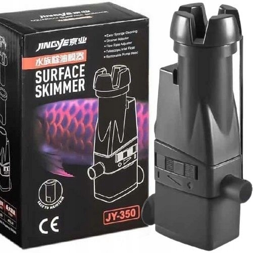 Filtr Wewnętrzny Do Akwarium Skimmer Jy-350 Filtr Mechaniczny 400 Litrów/h