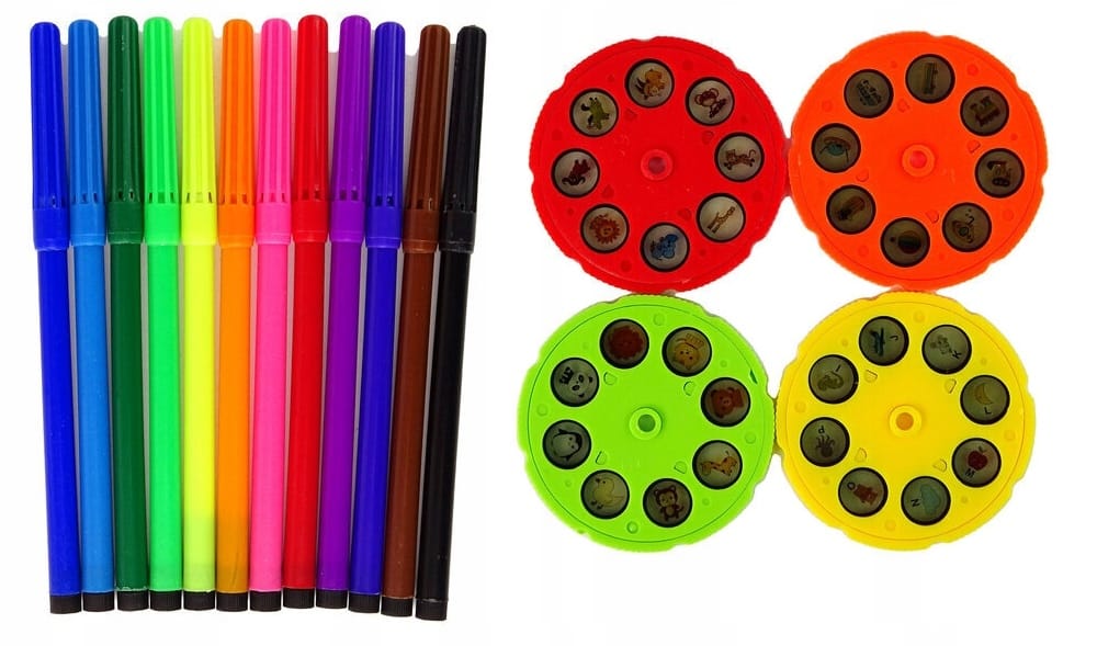 Projektor Rzutnik Do Nauki Rysowania Malowania Ze Slajdami 32 Slajdy Mazaki