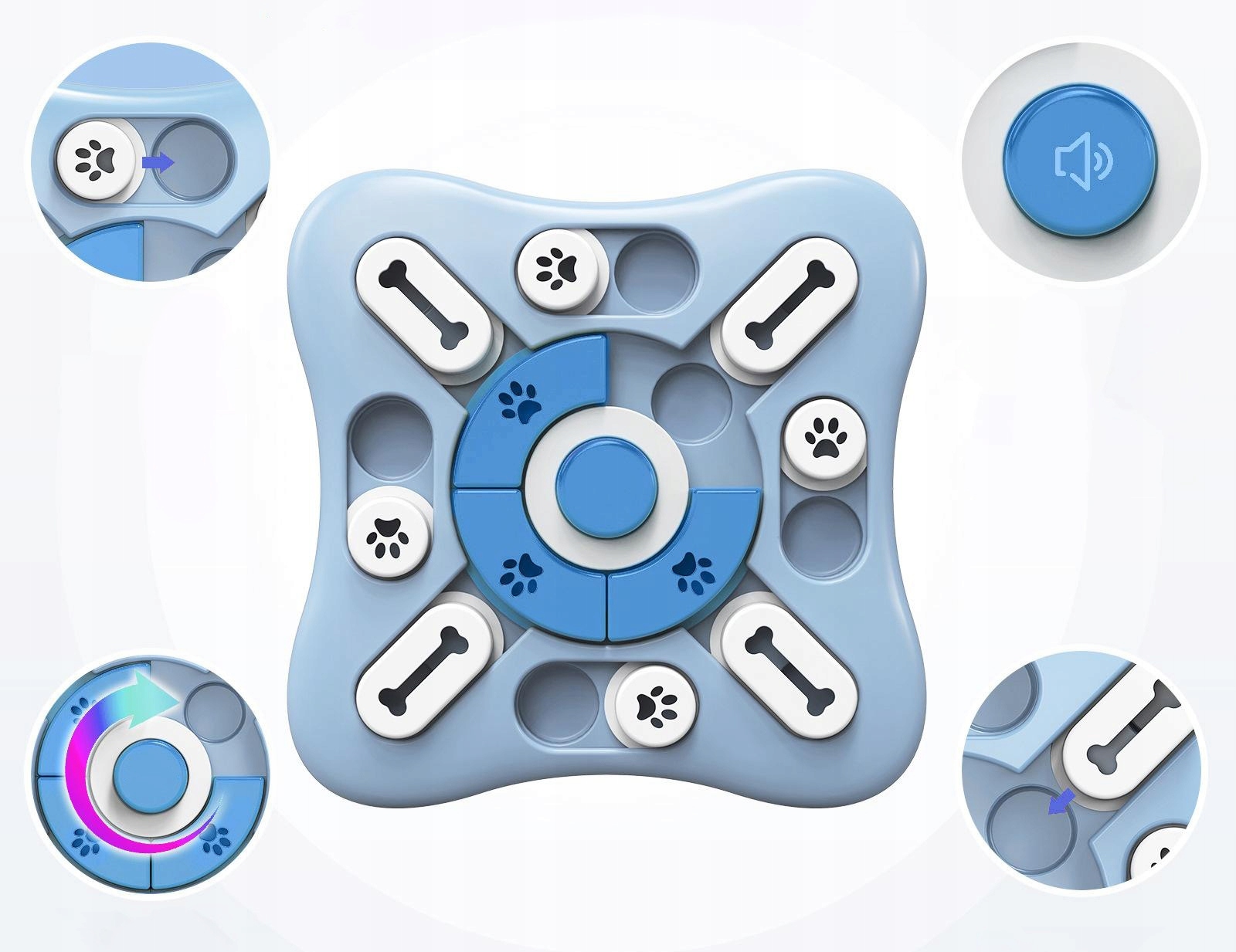 Zabawka Dla Psa Kota Edukacyjna Węchowa Mata Gra Interaktywna Na Przysmaki