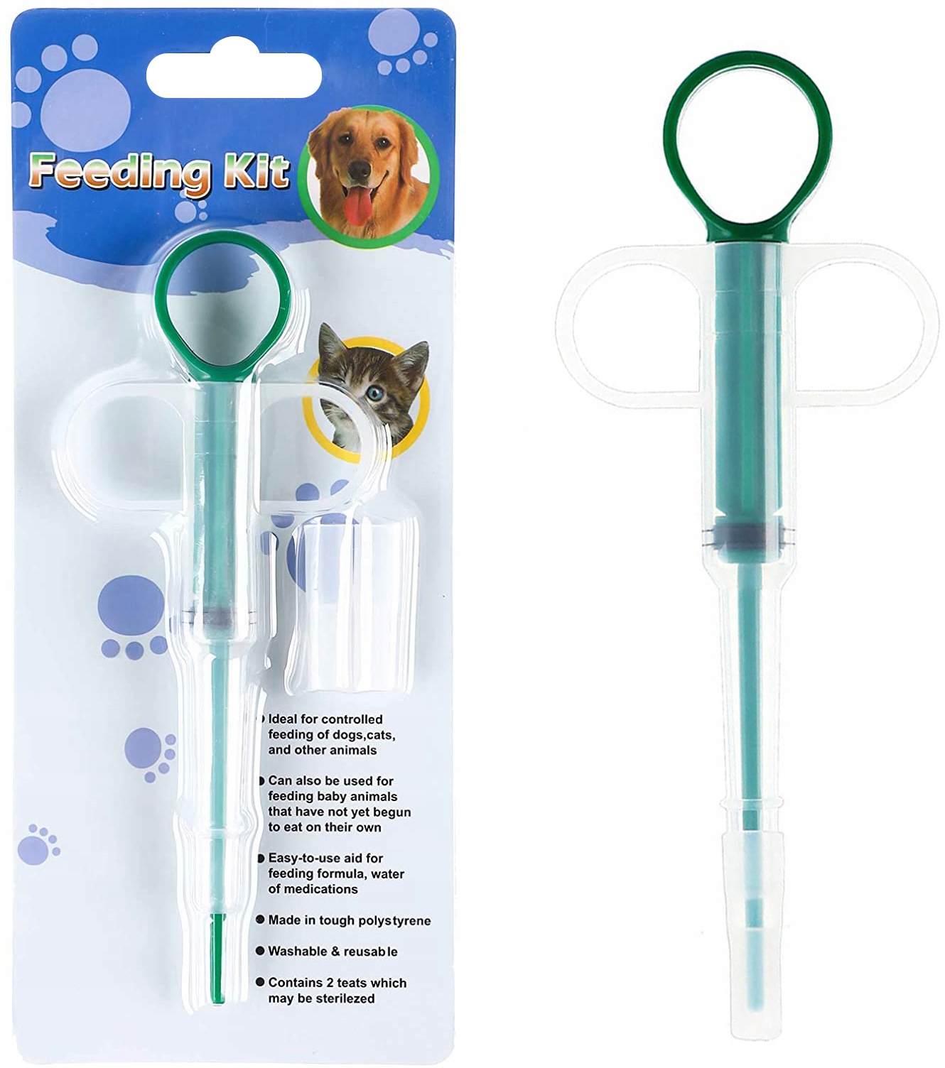 Aplikator Tabletek Leków Dla Psa Kota Do Podawania Suplementów Dozownik