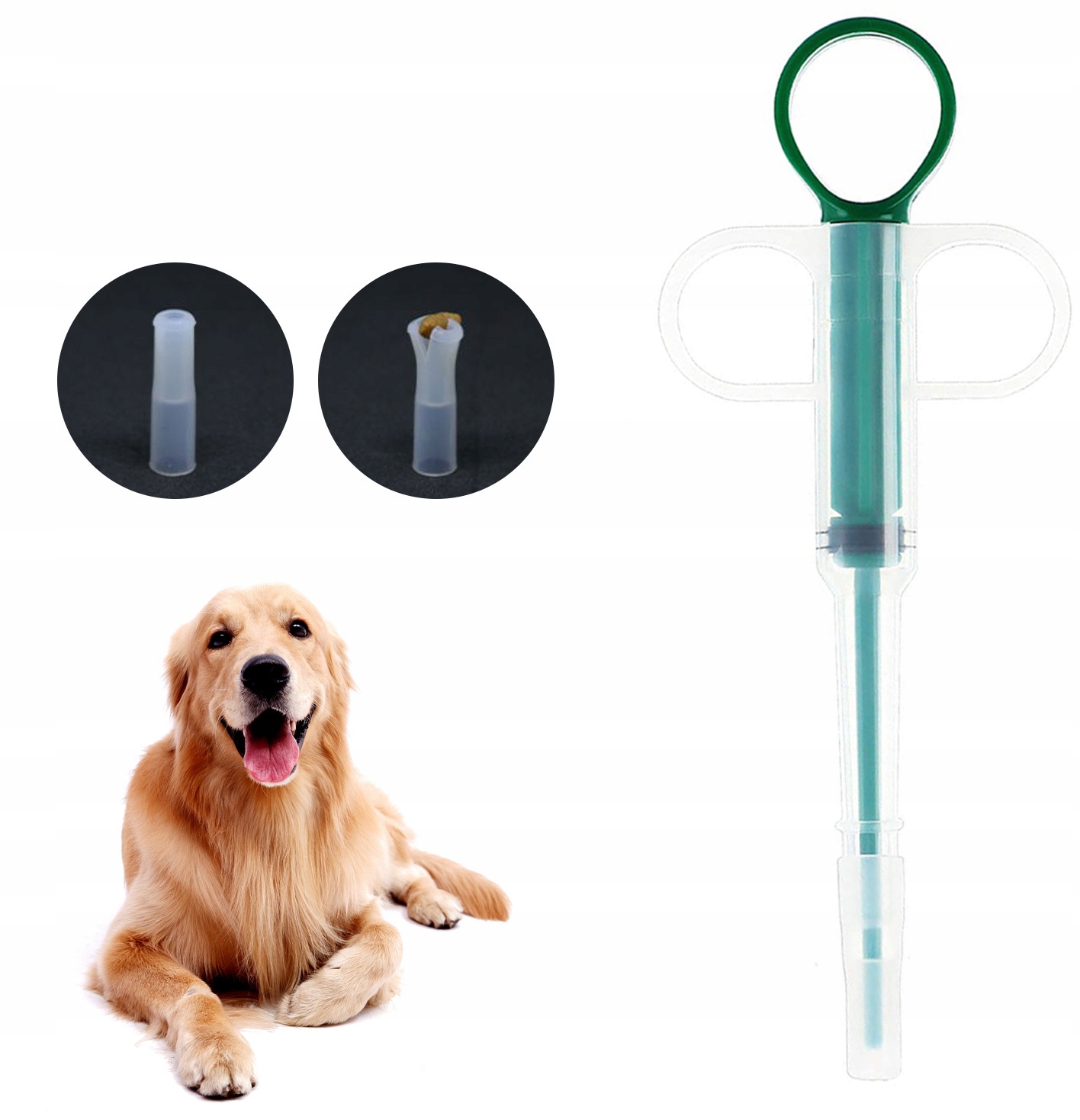 Aplikator Tabletek Leków Dla Psa Kota Do Podawania Suplementów Dozownik