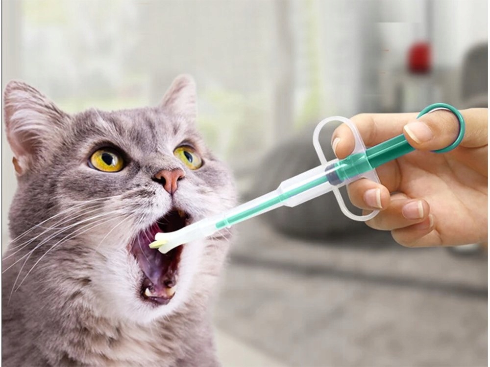 Aplikator Tabletek Leków Dla Psa Kota Do Podawania Suplementów Dozownik