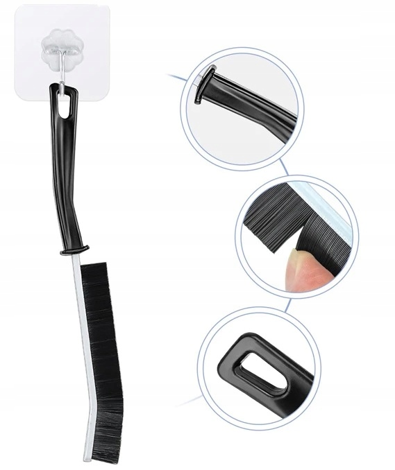 Szczotka Do Czyszczenia Fug Szczelin Mycia Kuchni Wąski Szczelinowy Skrobak