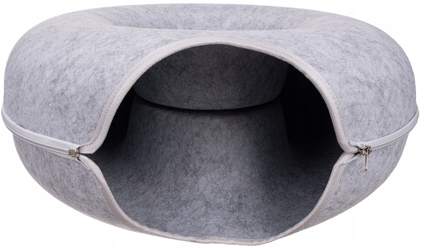 Legowisko Dla Kota Tunel Antystresowy Donut Okrągły Do Leżenia Dla Fretki