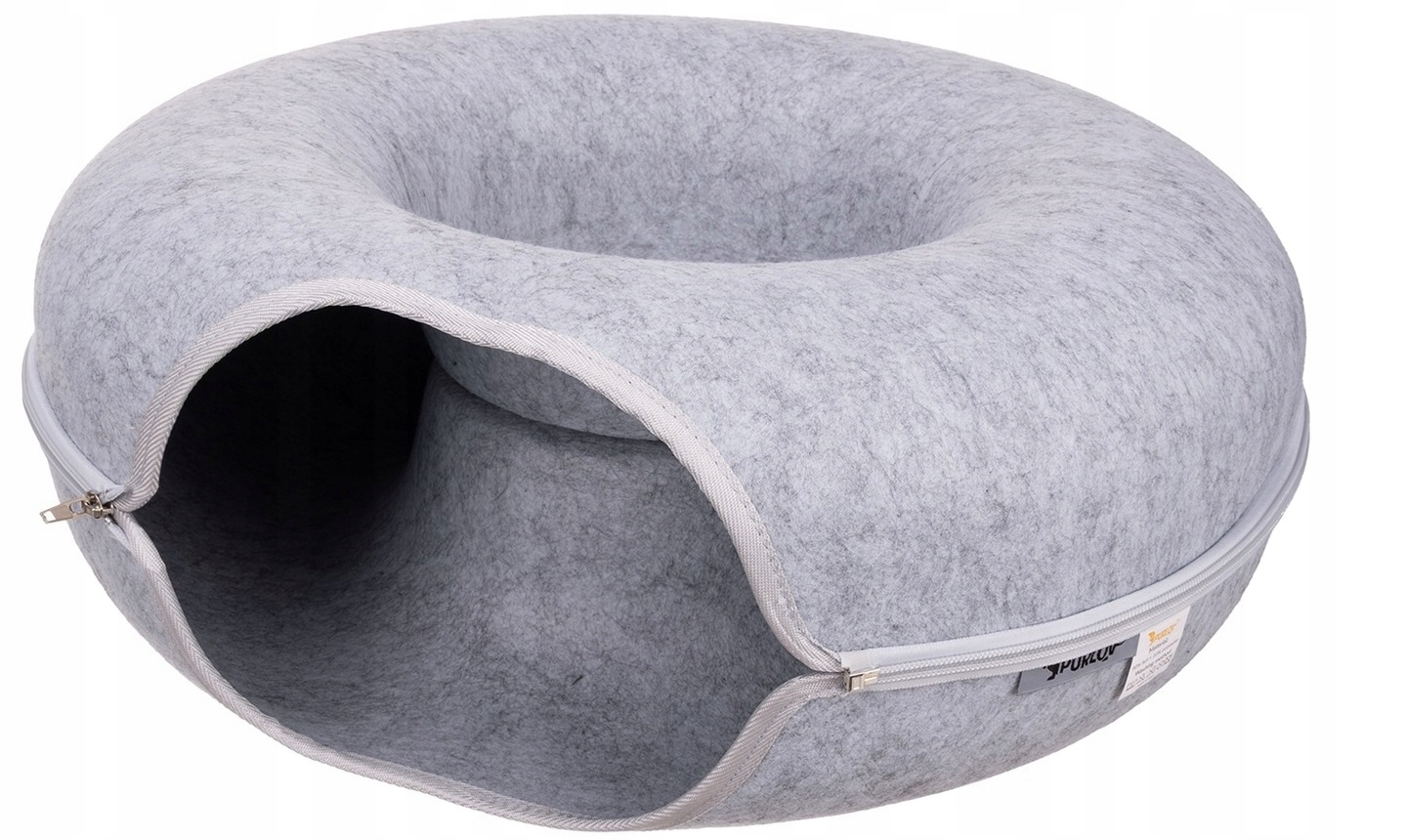 Legowisko Dla Kota Tunel Antystresowy Donut Okrągły Do Leżenia Dla Fretki