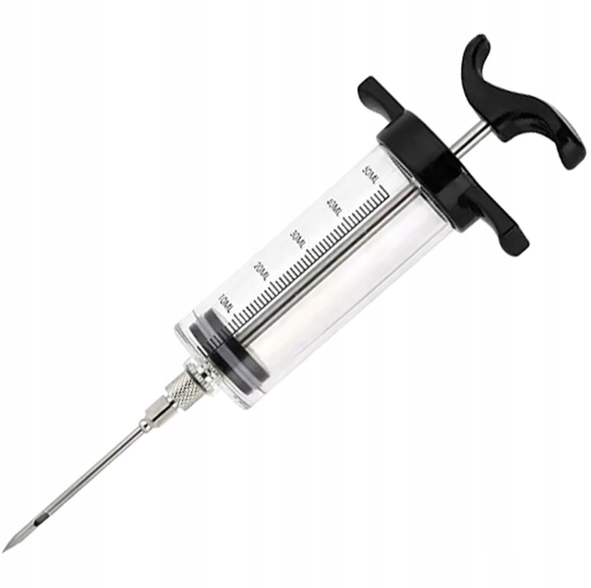 Nastrzykiwarka Do Mięsa Strzykawka Wędlin Szynki Szpryca Mięs 50ml 3 Igły