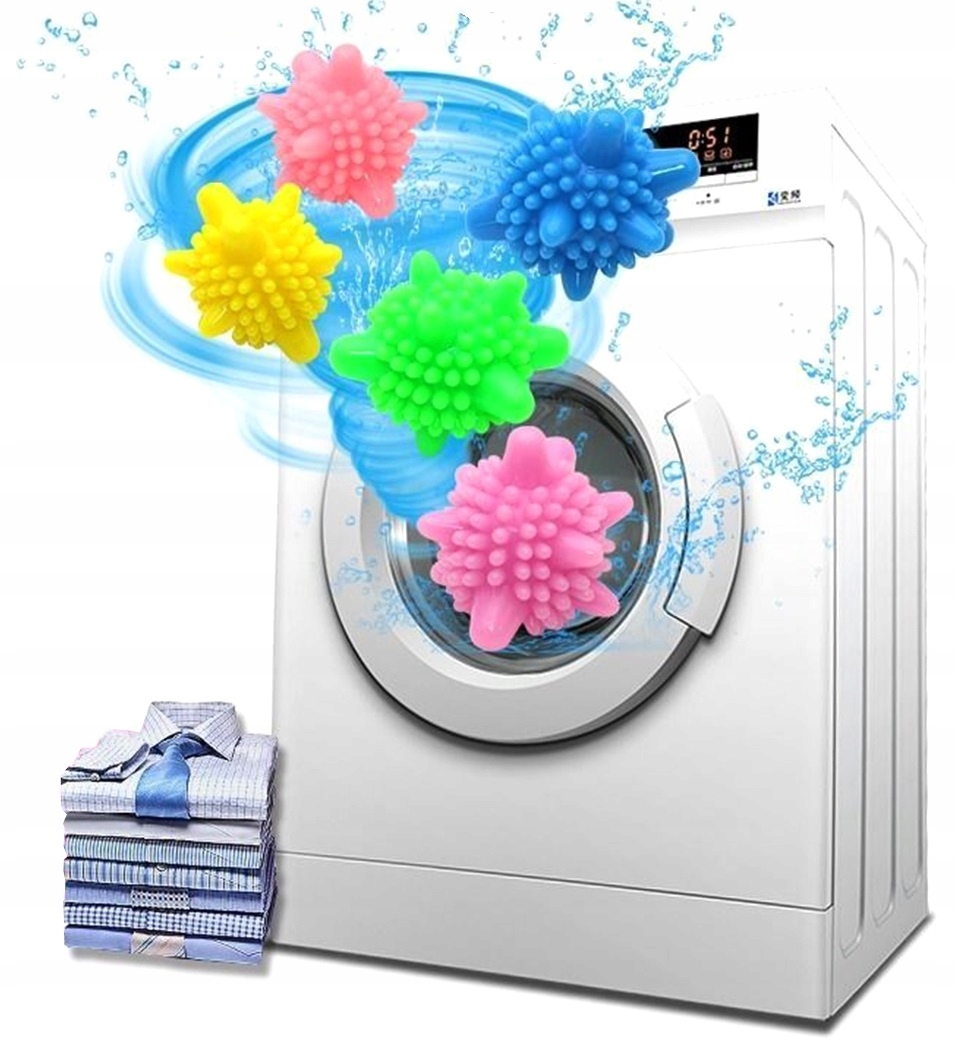 Kule Do Prania Pralki Suszarki Piorące Kłaczki Zmiękczające Pranie Wydajne