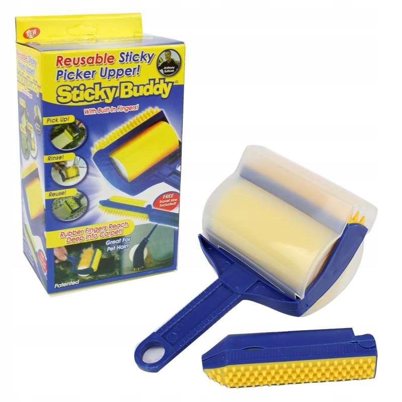 Rolka Szczotka Do Czyszczenia Ubrań Do Sierści 2sz