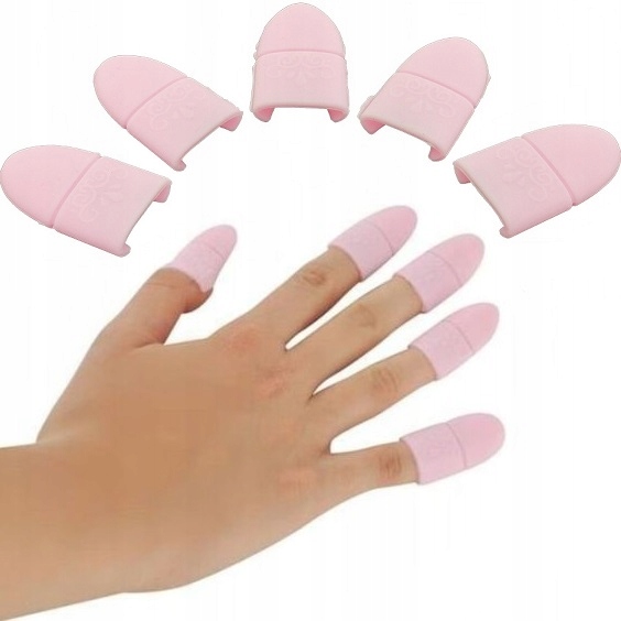 Klipsy Silikonowe Do Usuwania Hybryd Żelu Akryli