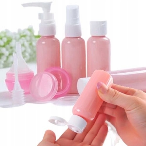 Kosmetyczka Podróżna Pojemniki Butelki Do Samolotu