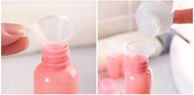 Kosmetyczka Podróżna Pojemniki Butelki Do Samolotu