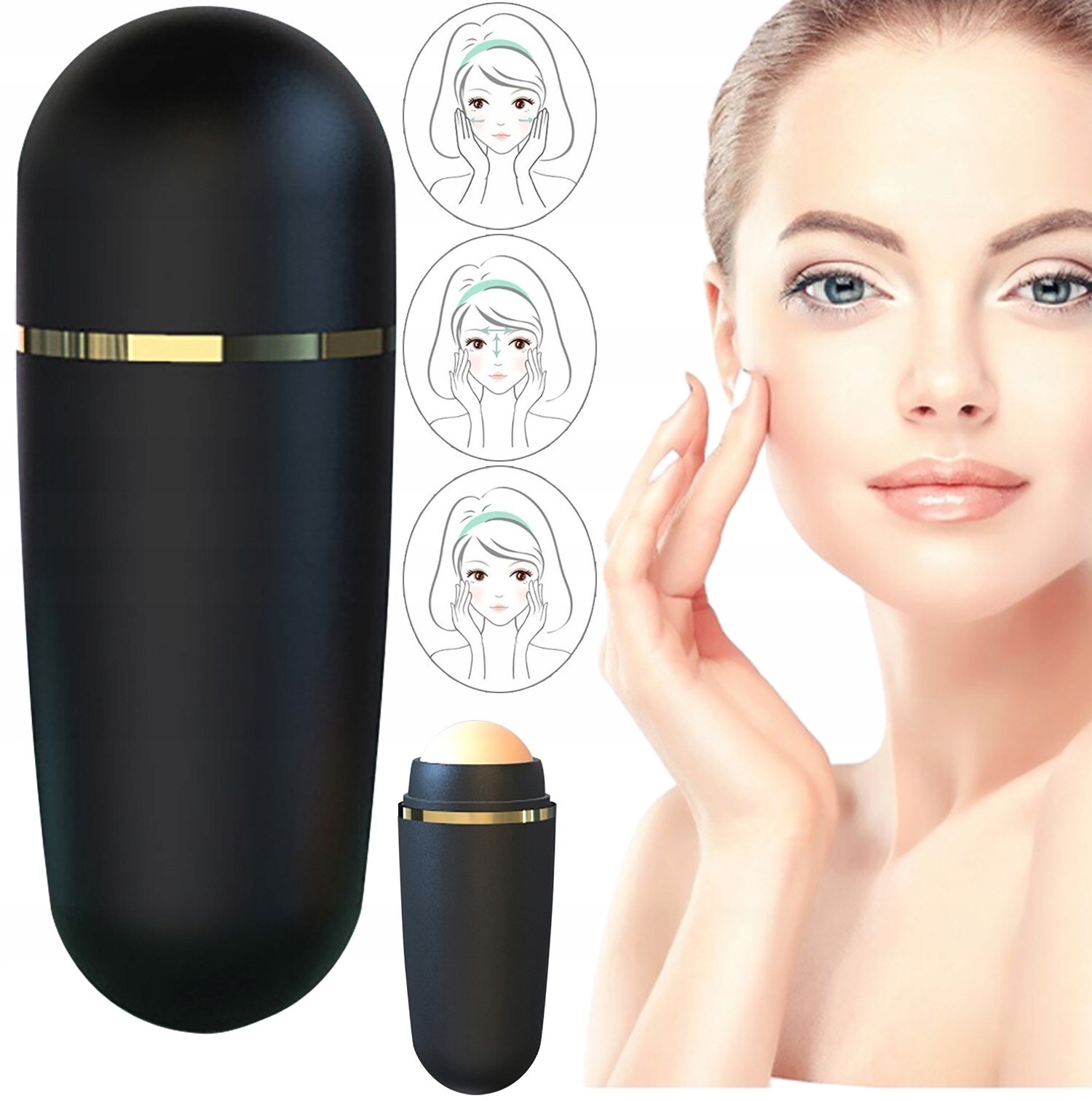 Kamień Wulkaniczny Do Twarzy Matowi Skóre Twarzy