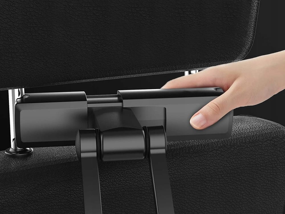 Stabilny Uchwyt Samochodowy Na Tablet Telefon Na Zagłówek Regulowany