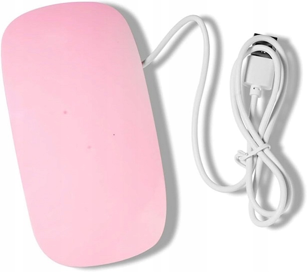 Mała Lampa UV LED Do Utwardzania Paznokci Hybrydy Żele USB Lampka Manicure